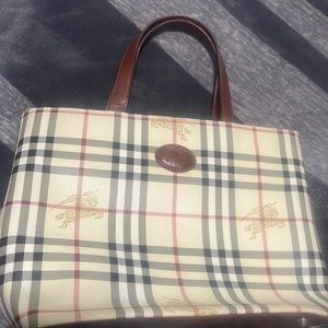 Authentic Vintage checkered Burberry purse